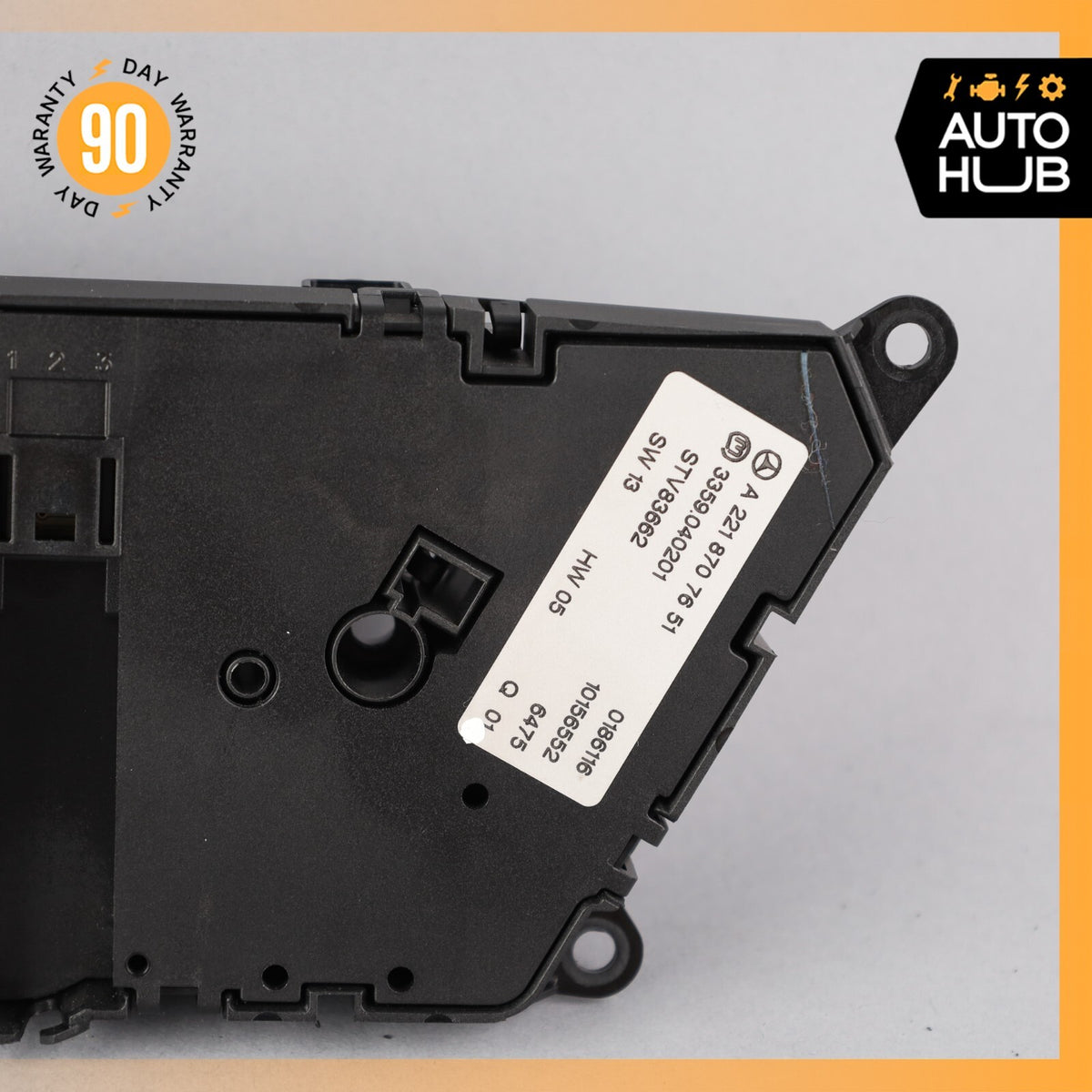 07-14 Mercedes W221 S600 CL550 Front Left Driver Seat Control Memory Switch OEM - photo 9