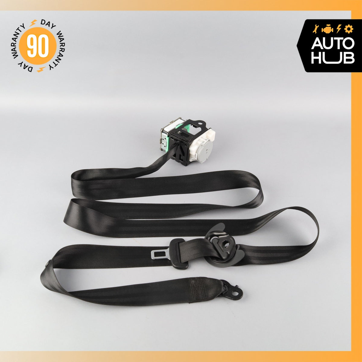 11-18 Porsche Cayenne 958 Rear Right Seatbelt Seat Belt Black 95880305010 OEM - photo 9