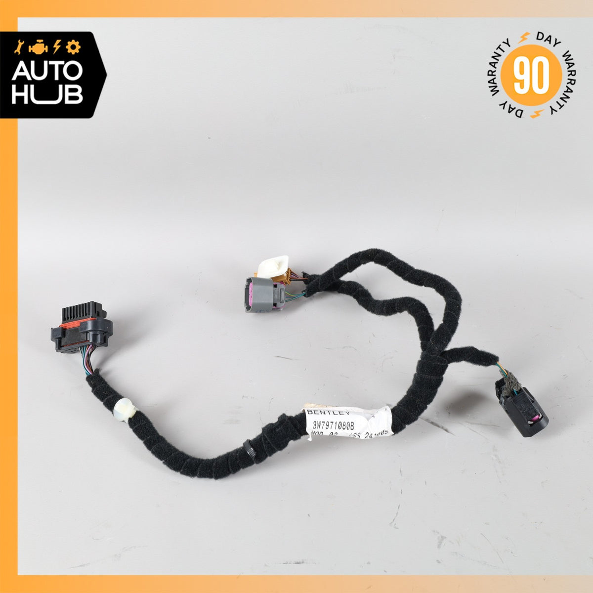 Bentley Continental GT Front Right Seat Frame Wire Harness 3W7971080B OEM - photo 1