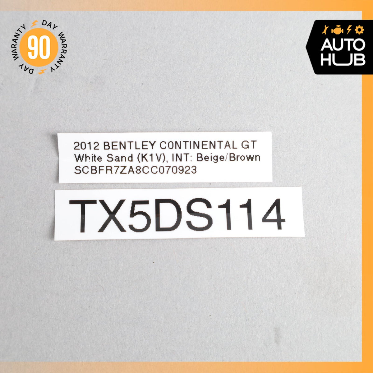 07-18 Bentley Continental GT GTC Knee Airbag Air Bag Left Driver Side OEM 56k - photo 18