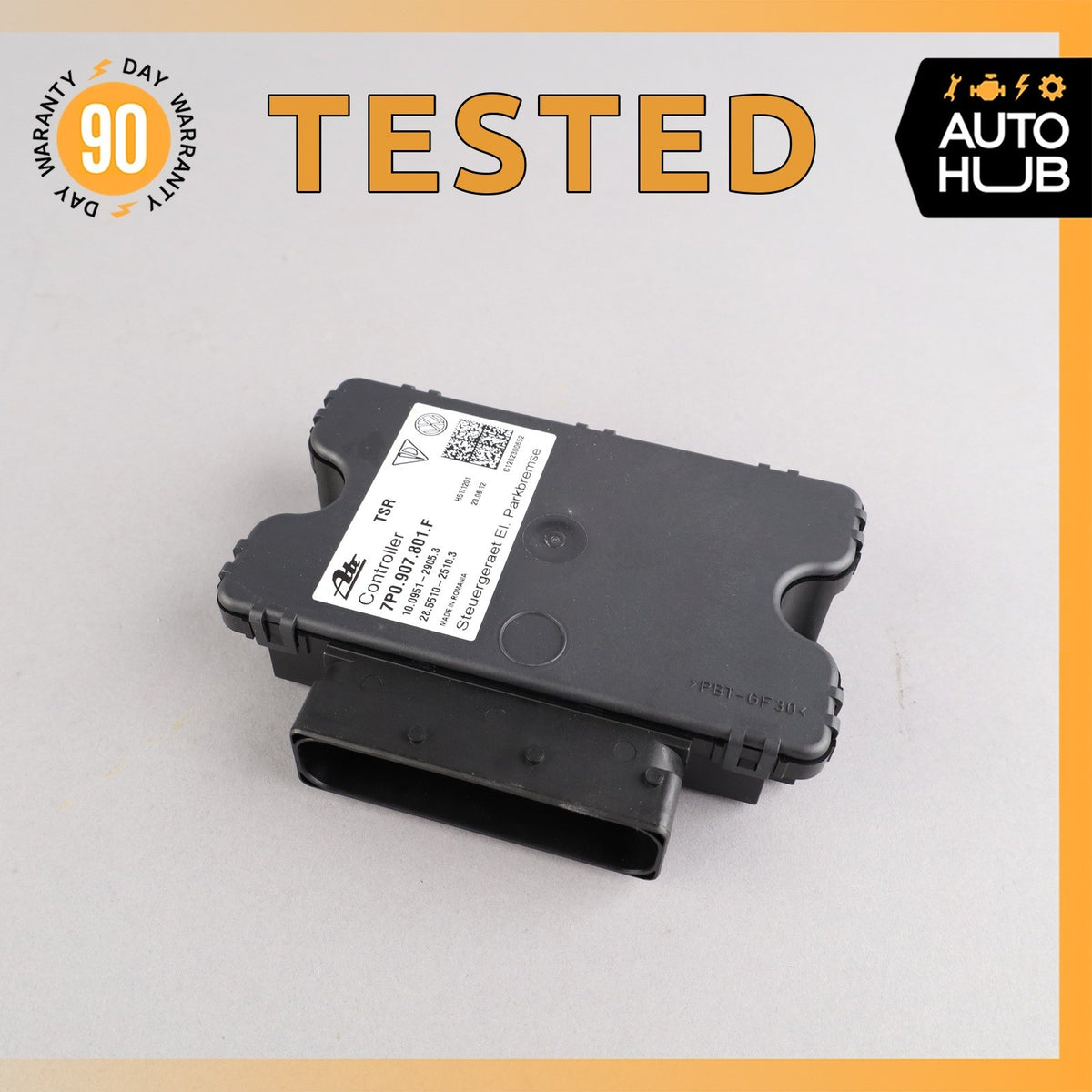11-18 Porsche Cayenne 958 Electronic Parking Brake Control Module 7P0907801F OEM - photo 1