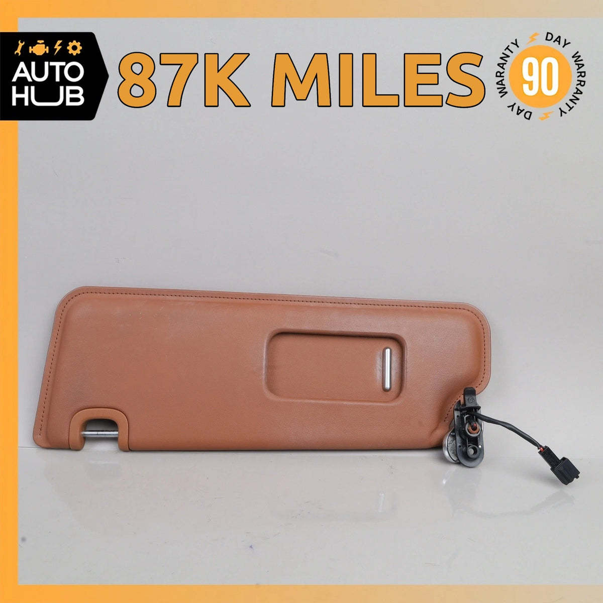 03-18 Bentley Continental GT GTC Left Side Sun Visor Shade Sunvisor OEM 87k - photo 1