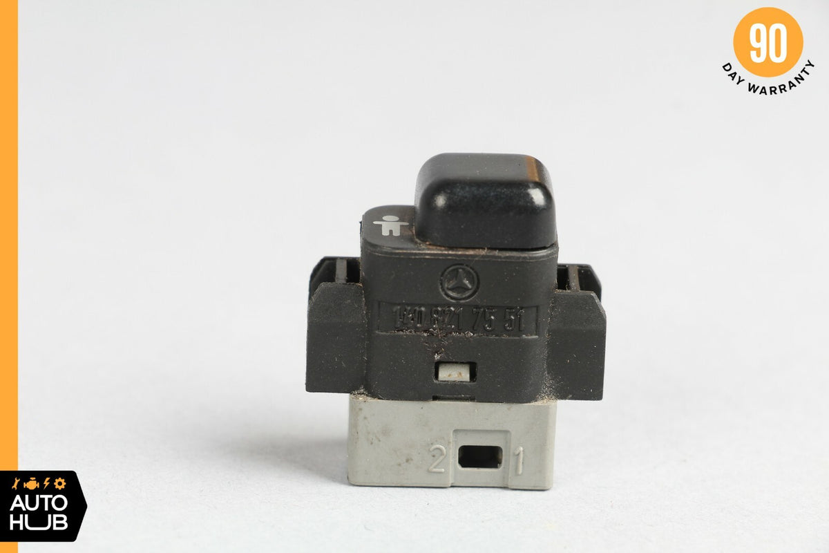 92-99 Mercedes W140 CL600 400SEL S500 Child Lock Control Switch Button OEM - photo 2