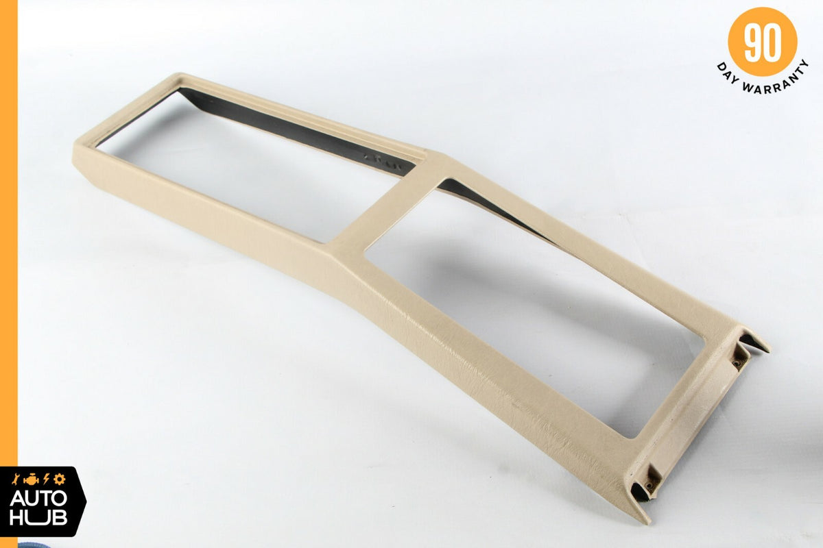 90-02 Mercedes R129 SL500 SL600 Upper Center Console Trim Beige OEM - photo 7