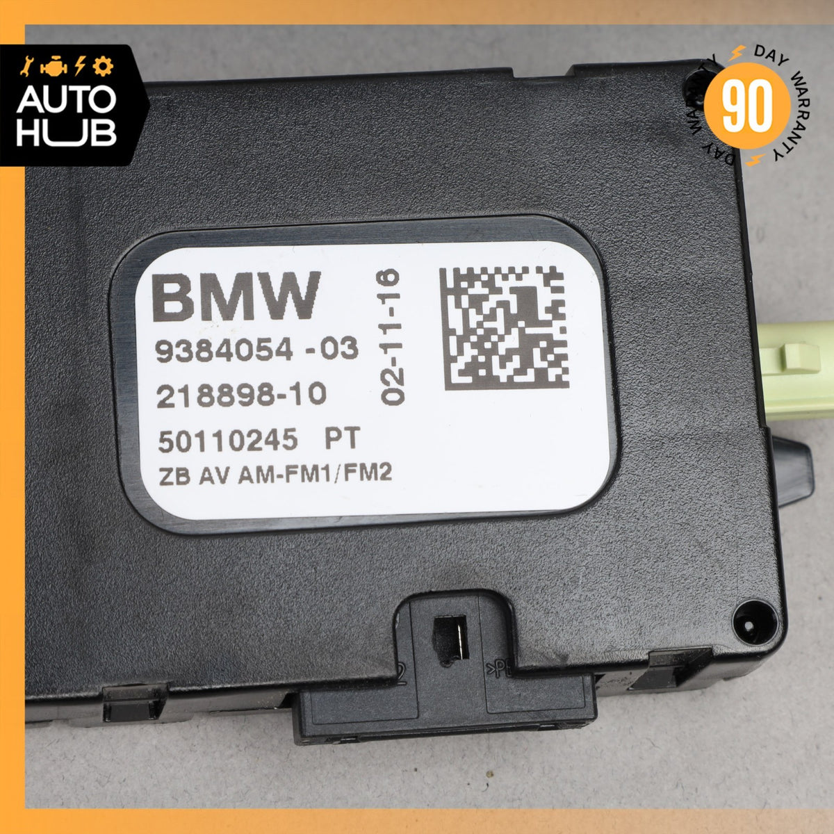 BMW G12 740Li Radio Antenna Amplifier Control Module 65209384054 OEM - photo 3