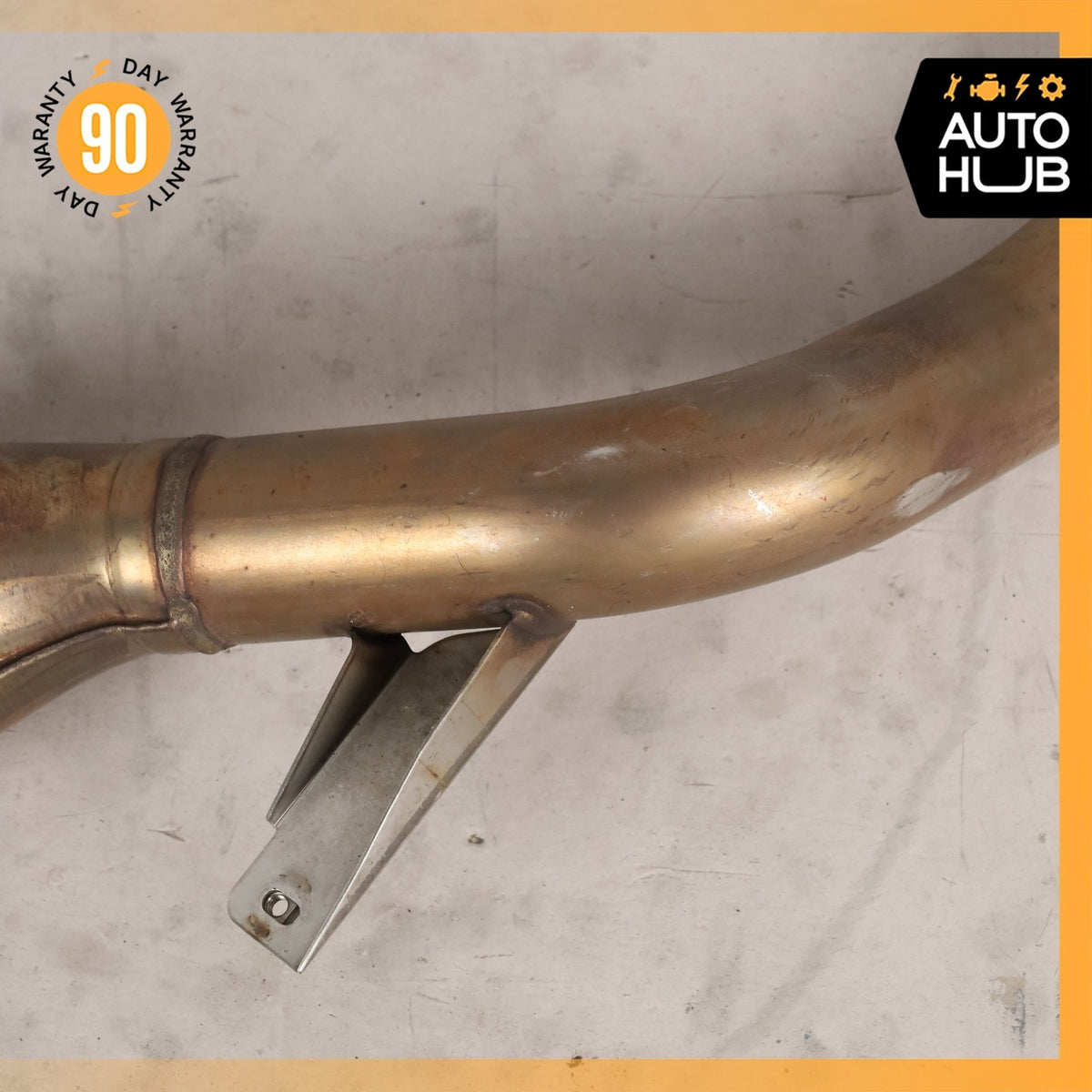 03-13 Bentley Continental GT GTC Exhaust Downpipe Left Driver Side OEM 56k - photo 4