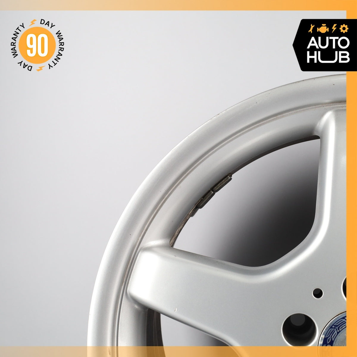 03-12 Mercedes R230 SL500 SL55 AMG 8.5 x 18 18" Front Wheel Rim 2304011002 OEM - photo 2