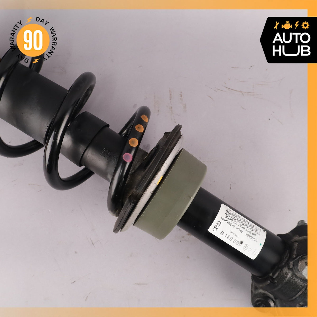 12-18 Audi C7 A6 Front Left Suspension Strut Shock Absorber OEM 75k - photo 4