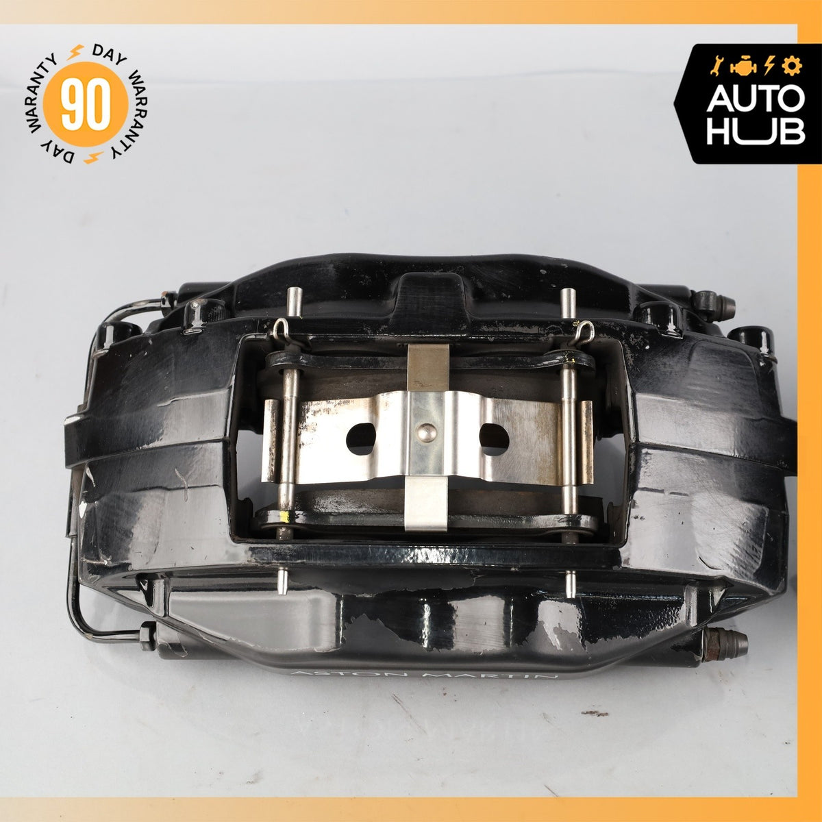 03-04 Aston Martin DB7 Vantage Front Brake Caliper Set Black 28124627AA OEM 38k - photo 6