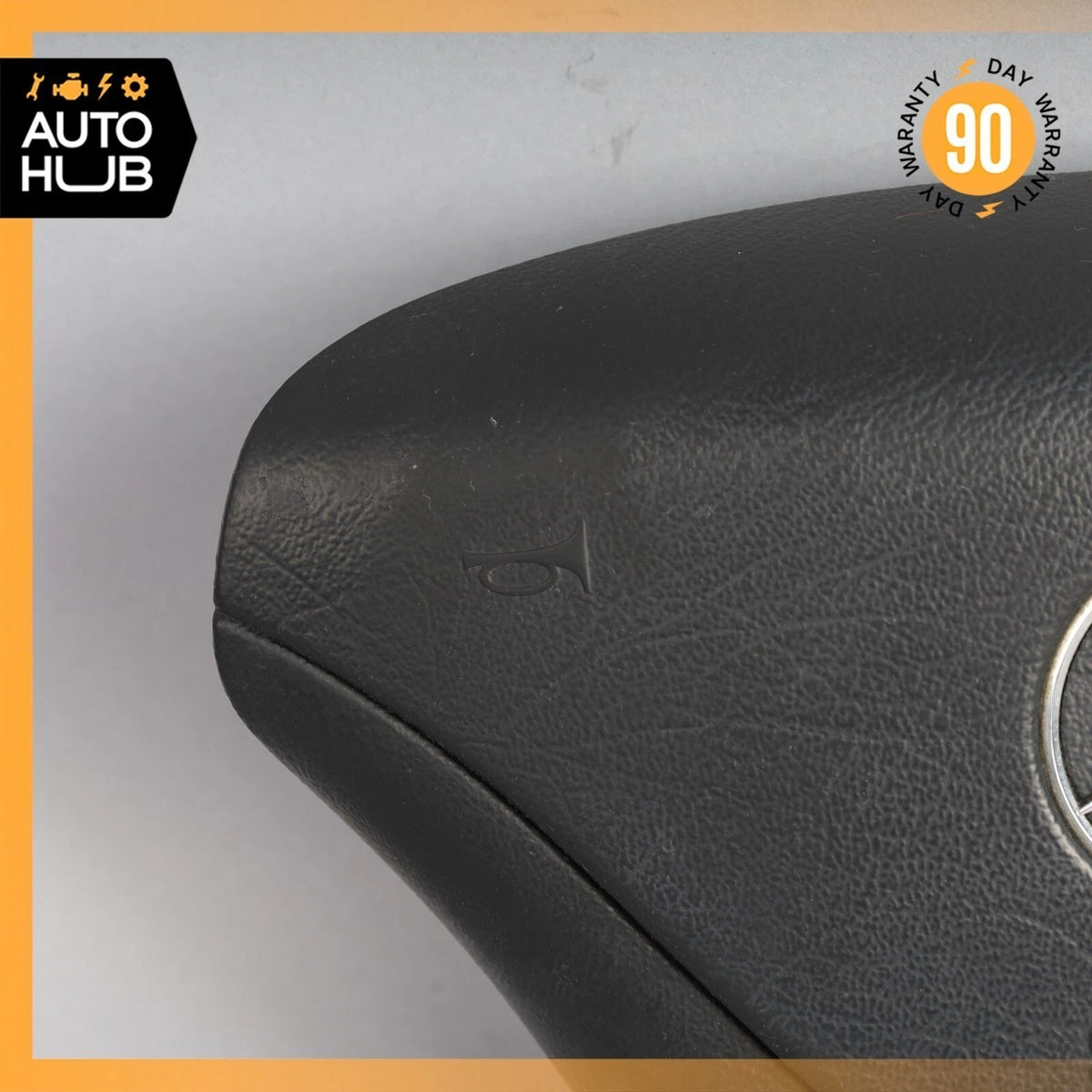 99-04 Mercedes R129 SL500 SLK230 Driver Steering Wheel Airbag Air Bag Black OEM - photo 2