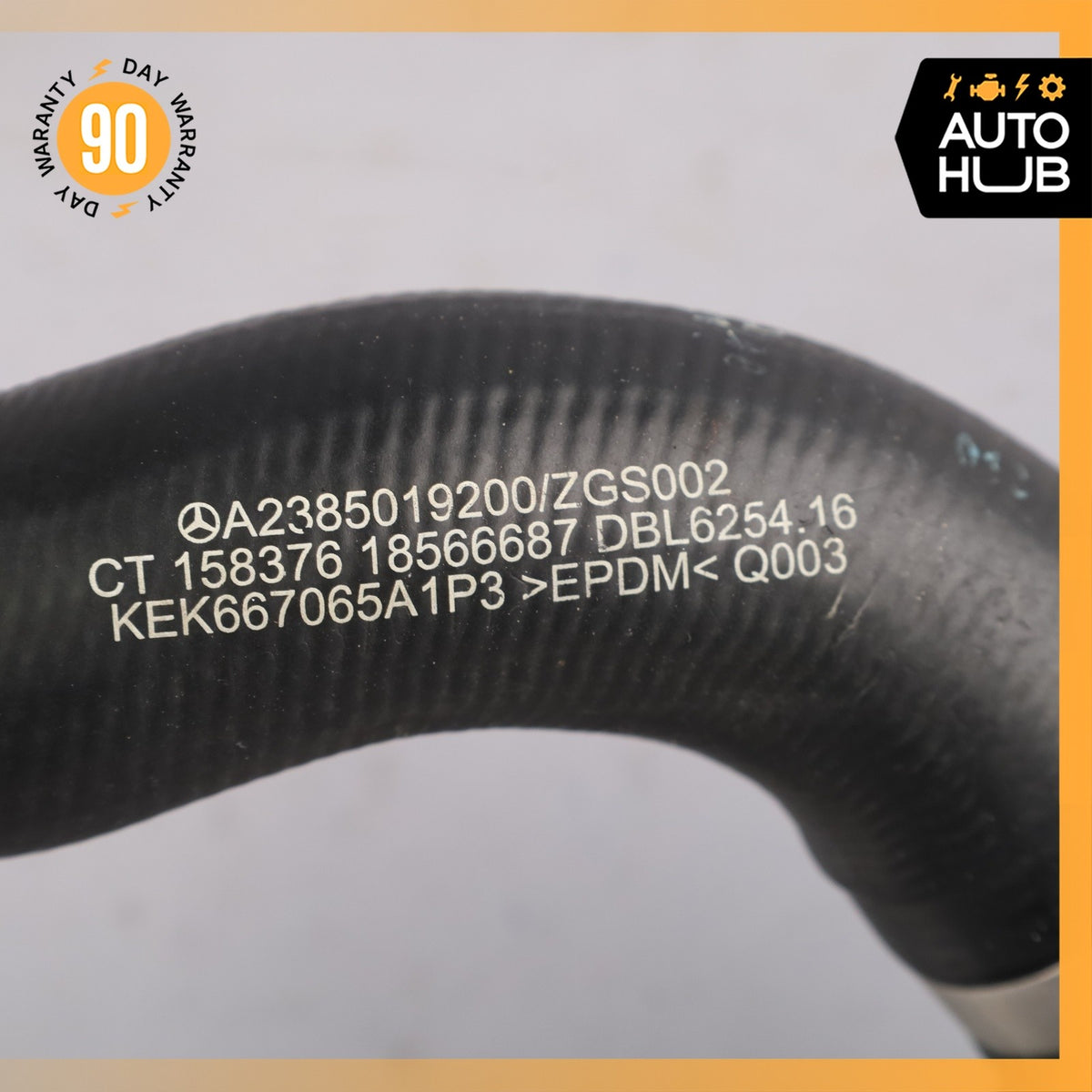 Mercedes W213 E350 Radiator Coolant Hose Pipe Line OEM 58k - photo 11