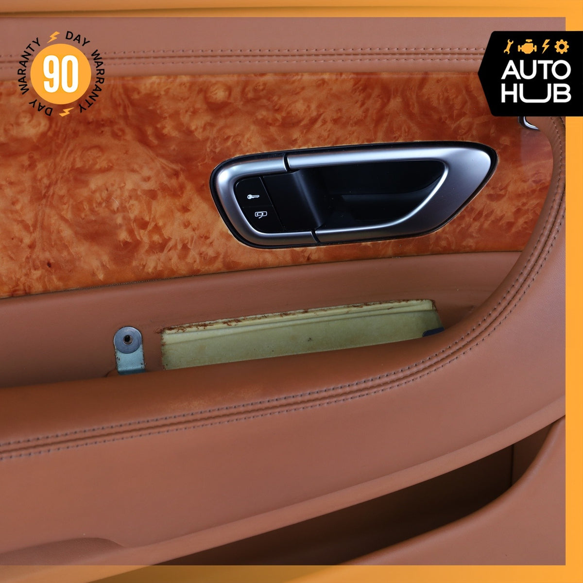 07-11 Bentley Continental GTC Convertible Left Side Interior Door Panel OEM 43k - photo 11