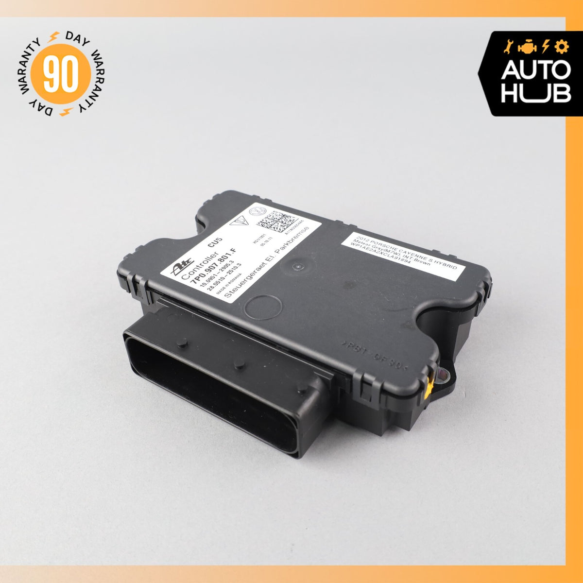 11-18 Porsche Cayenne 958 Hybrid S Electronic Parking Brake Control Module OEM - photo 1
