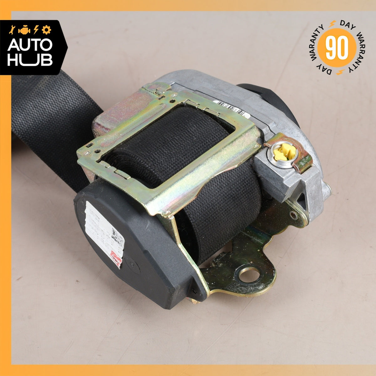 03-04 Mercedes W211 E320 E350 E500 Seat Belt Retractor Front Left Side Black OEM - photo 11
