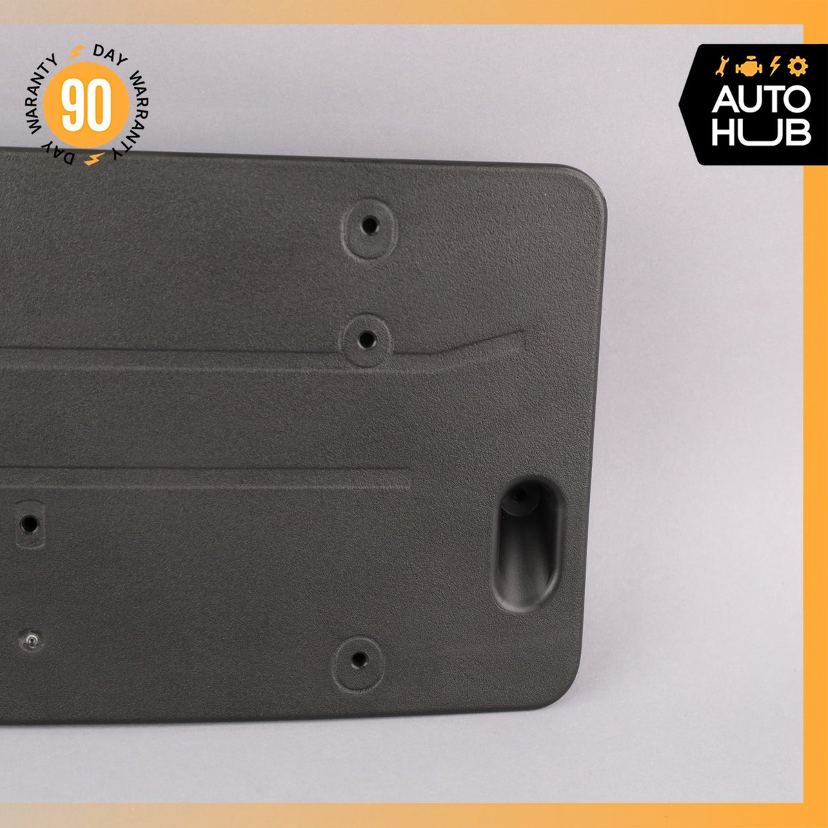 Mercedes W213 E300 E350 E63 Front Bumper License Plate Holder OEM - photo 4