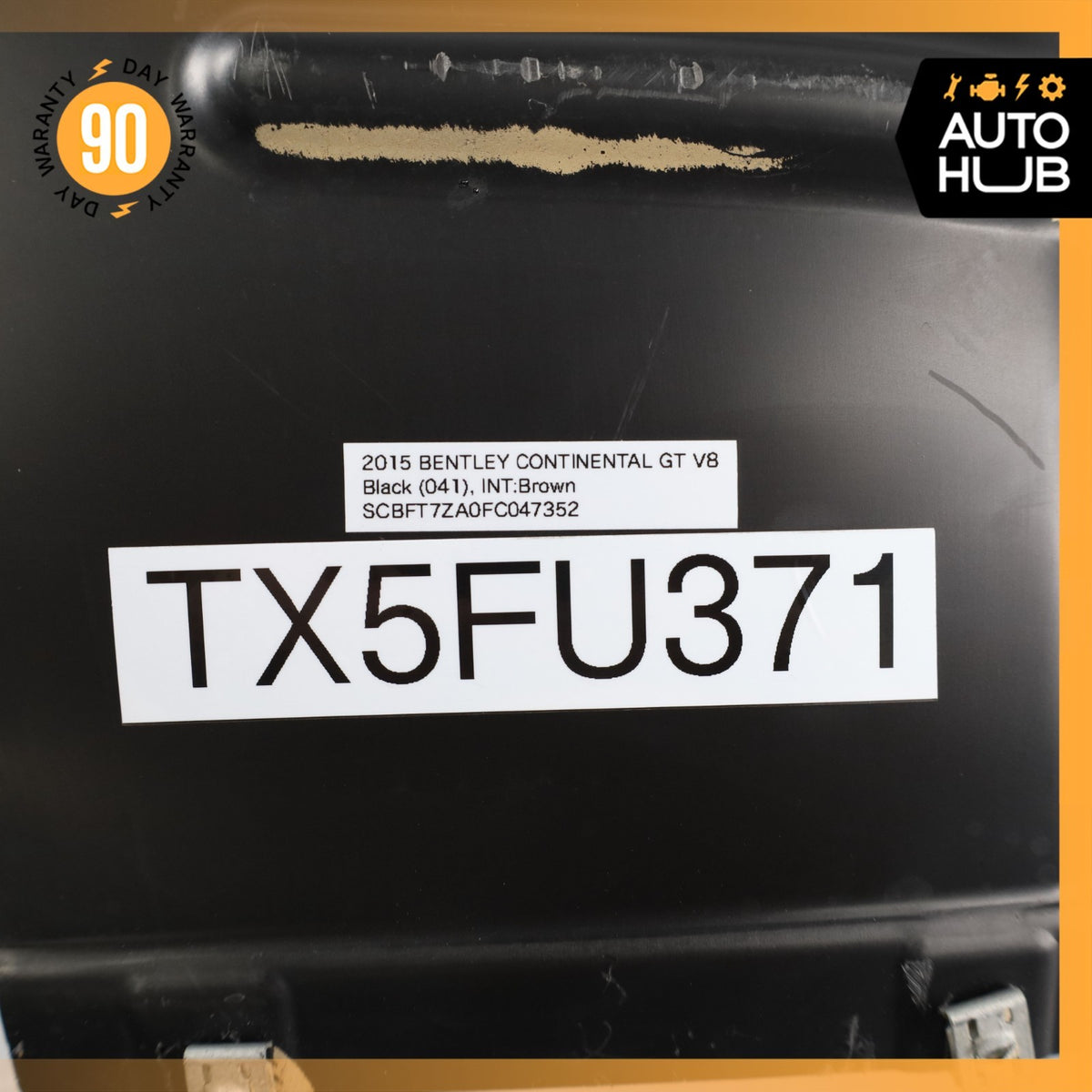 12-18 Bentley Continental GT GTC Front Right Side Fender Liner Splash Shield OEM - photo 10