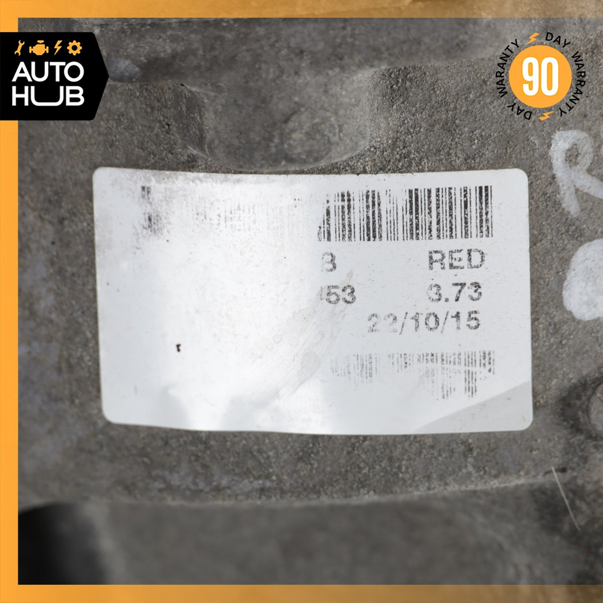 14-17 Range Rover Sport L494 L405 Rear Differential Diff Axle Carrier 3.73 OEM - photo 19