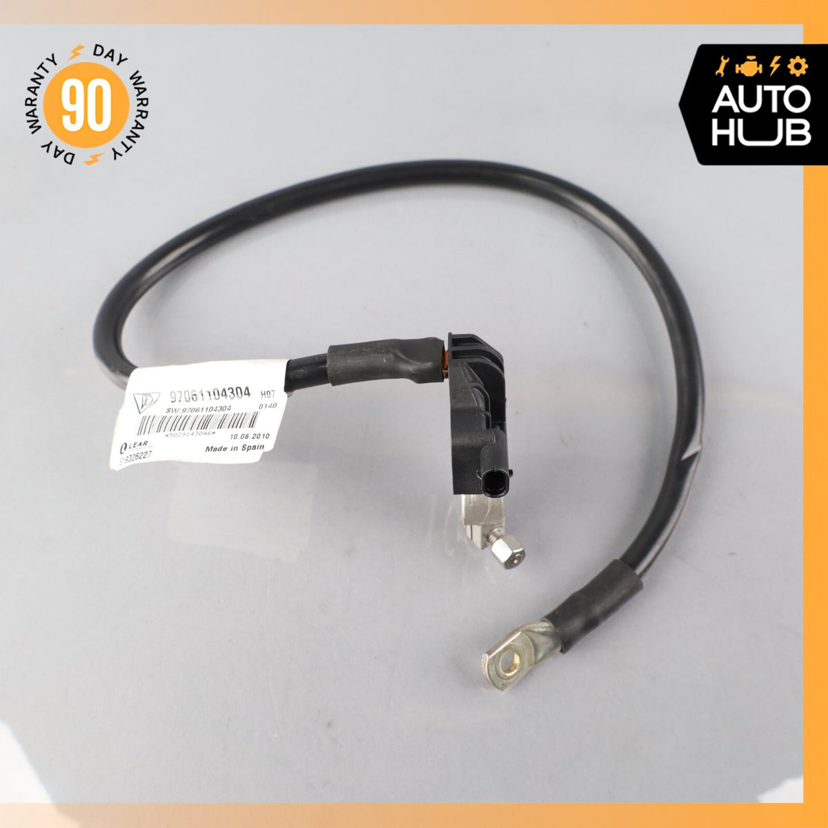 2010 Porsche Panamera 970 Turbo Negative Battery Cable Harness OEM - photo 1
