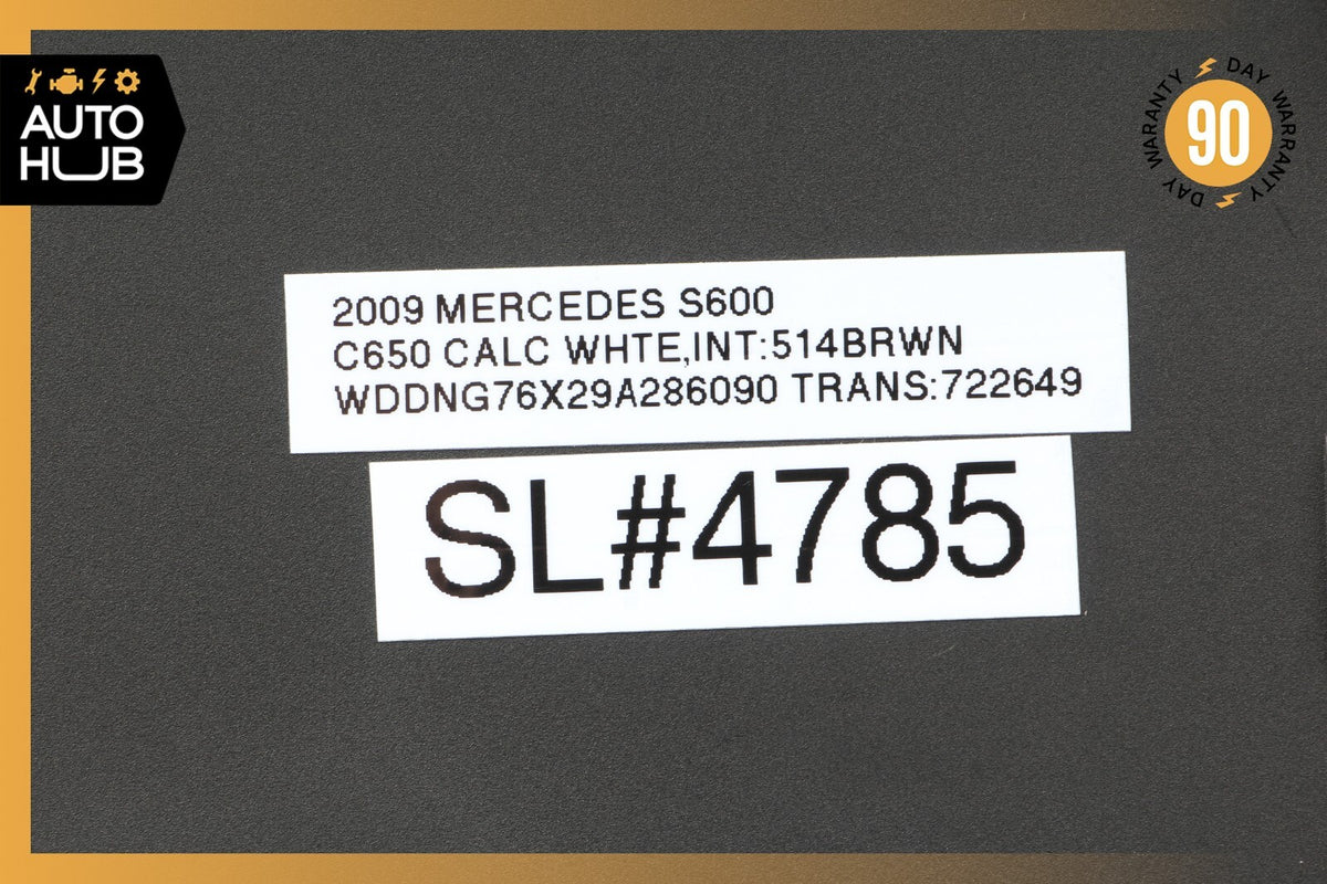07-10 Mercedes W221 S600 Front Left or Right Seat Contour Control Module OEM - photo 8