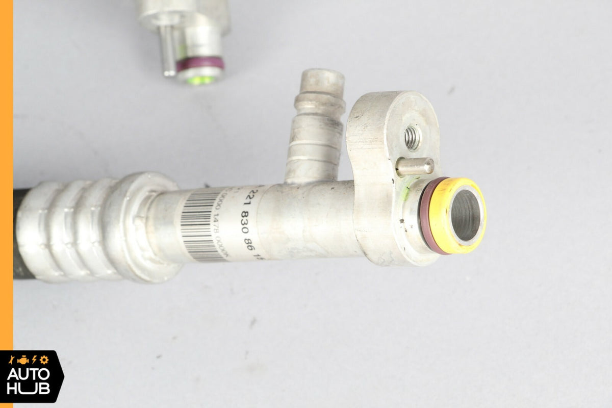 10-13 Mercedes W221 S400 Hybrid AC A/C Air Conditioning Line Hose 2218308615 OEM - photo 2