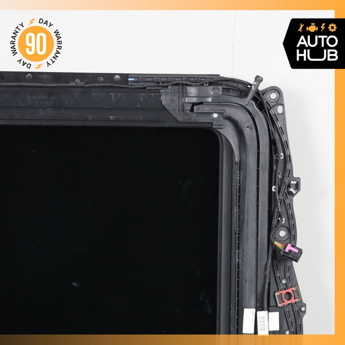 15-24 Porsche Macan 95B Turbo Panoramic Roof Glass Frame Black OEM 64k - photo 13