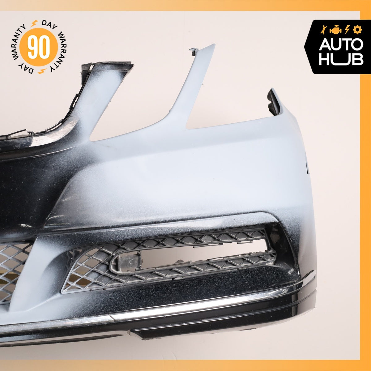 10-13 Mercedes W207 E350 E550 Base Front Bumper Cover Assembly Black OEM - photo 7