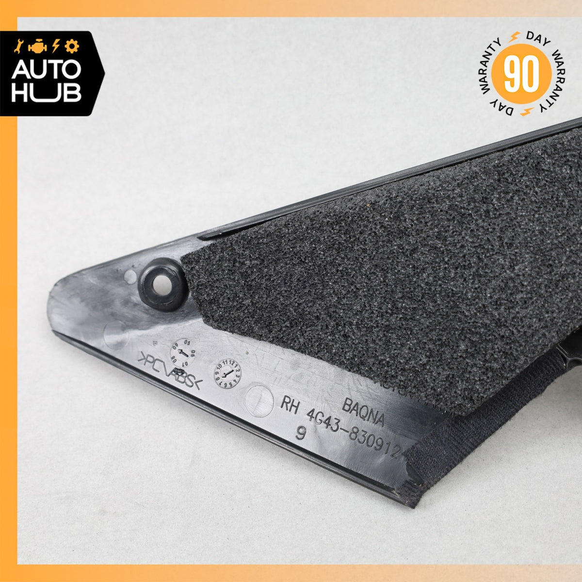 Aston Martin DB9 Triangle Mirror Cover Right Side 4G43830912AEW OEM - photo 5