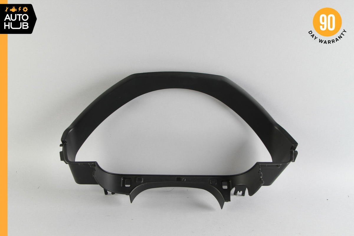 10-16 Mercedes W212 E350 E400 Instrument Cluster Clear Bezel Trim Cover OEM - photo 1