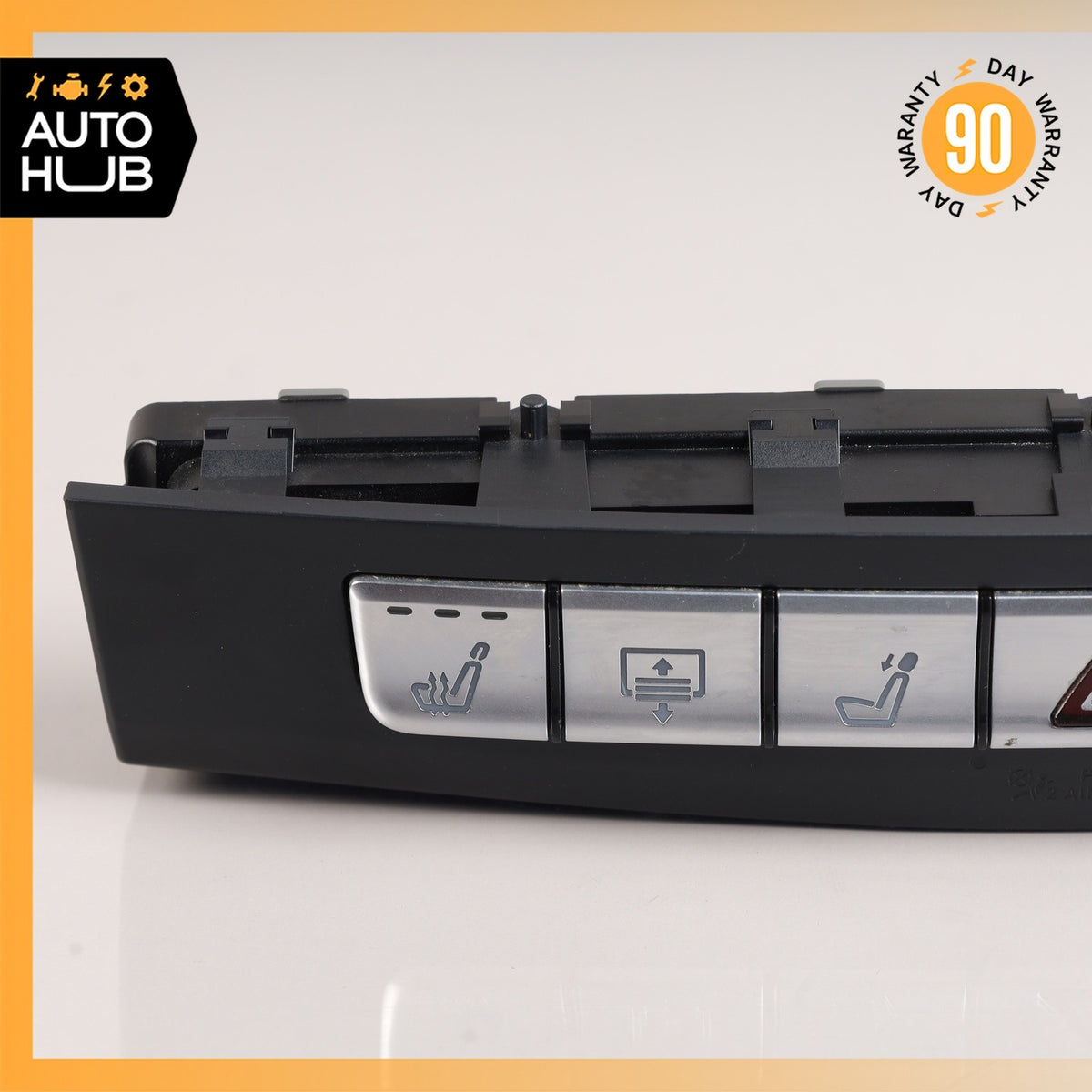 2014 Mercedes W212 E350 Center Dashboard Hazard Control Switch OEM 75k - photo 3