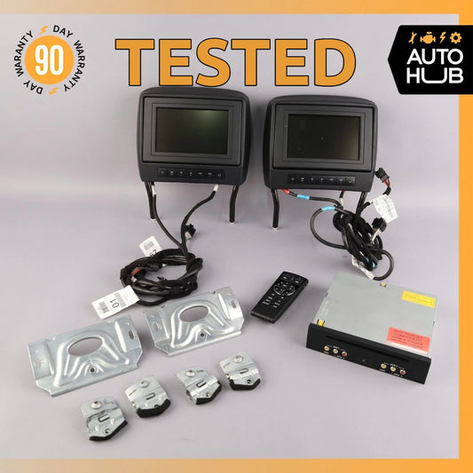 06-10 Mercedes X164 GL320 ML550 R350 Headrest Screen Monitor Display Set OEM - photo 1