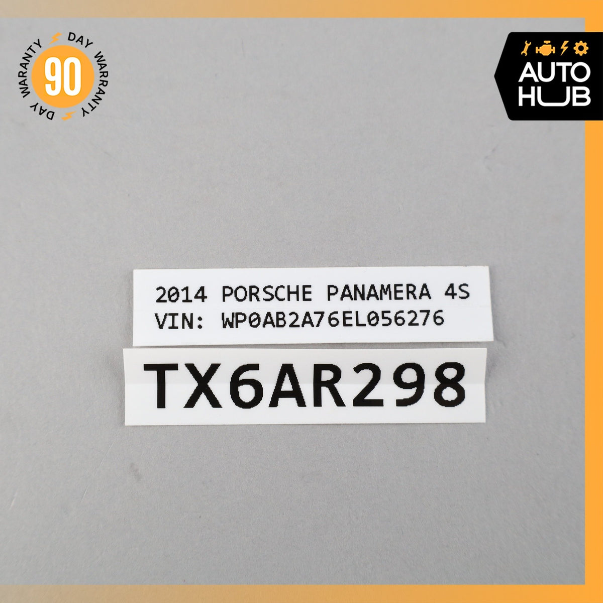 10-16 Porsche Panamera 970 Right Passenger Side Sun Visor Sunvisor Gray OEM - photo 14