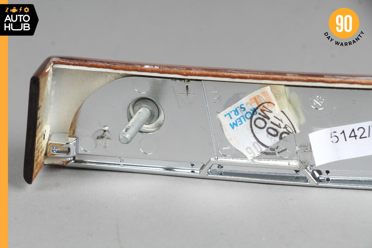 03-06 Mercedes W211 E350 E500 Dashboard Dash Left Trim Panel Wood 2116800371 OEM - photo 8