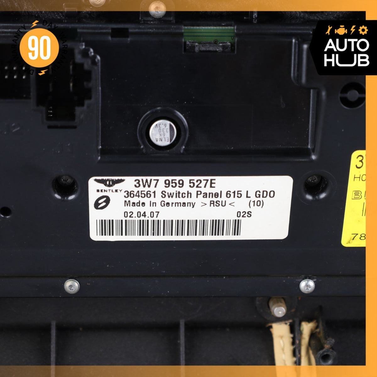 07-11 Bentley Continental GTC Convertible Overhead Dome Light Control OEM 60k - photo 10
