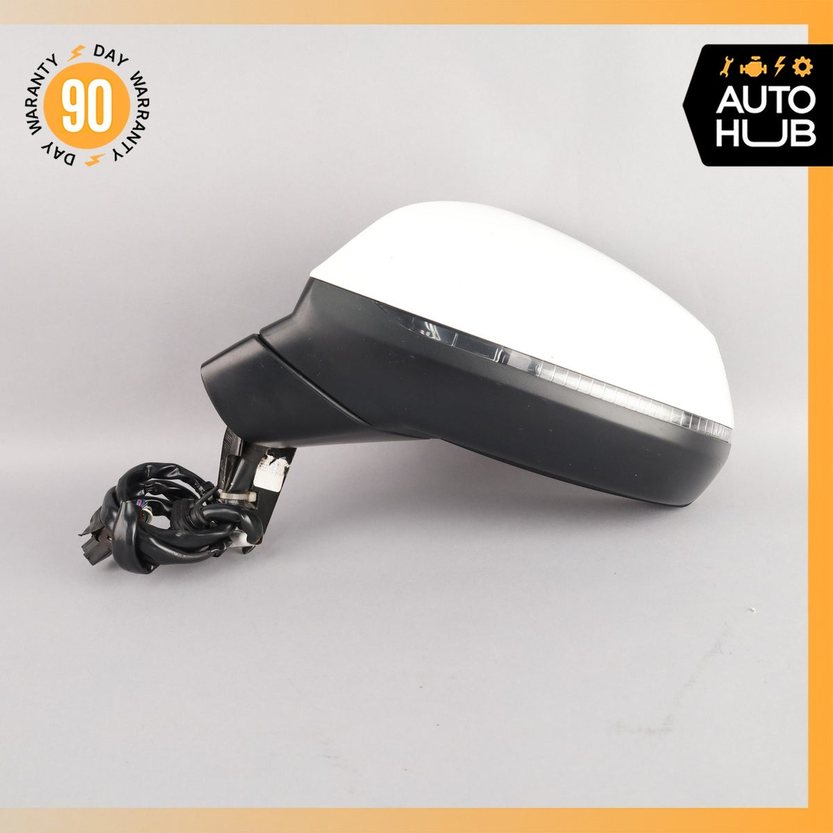 18-25 Audi FY Q5 Left Side Rear View Door Mirror Assembly w/ Blind Spot OEM - photo 20