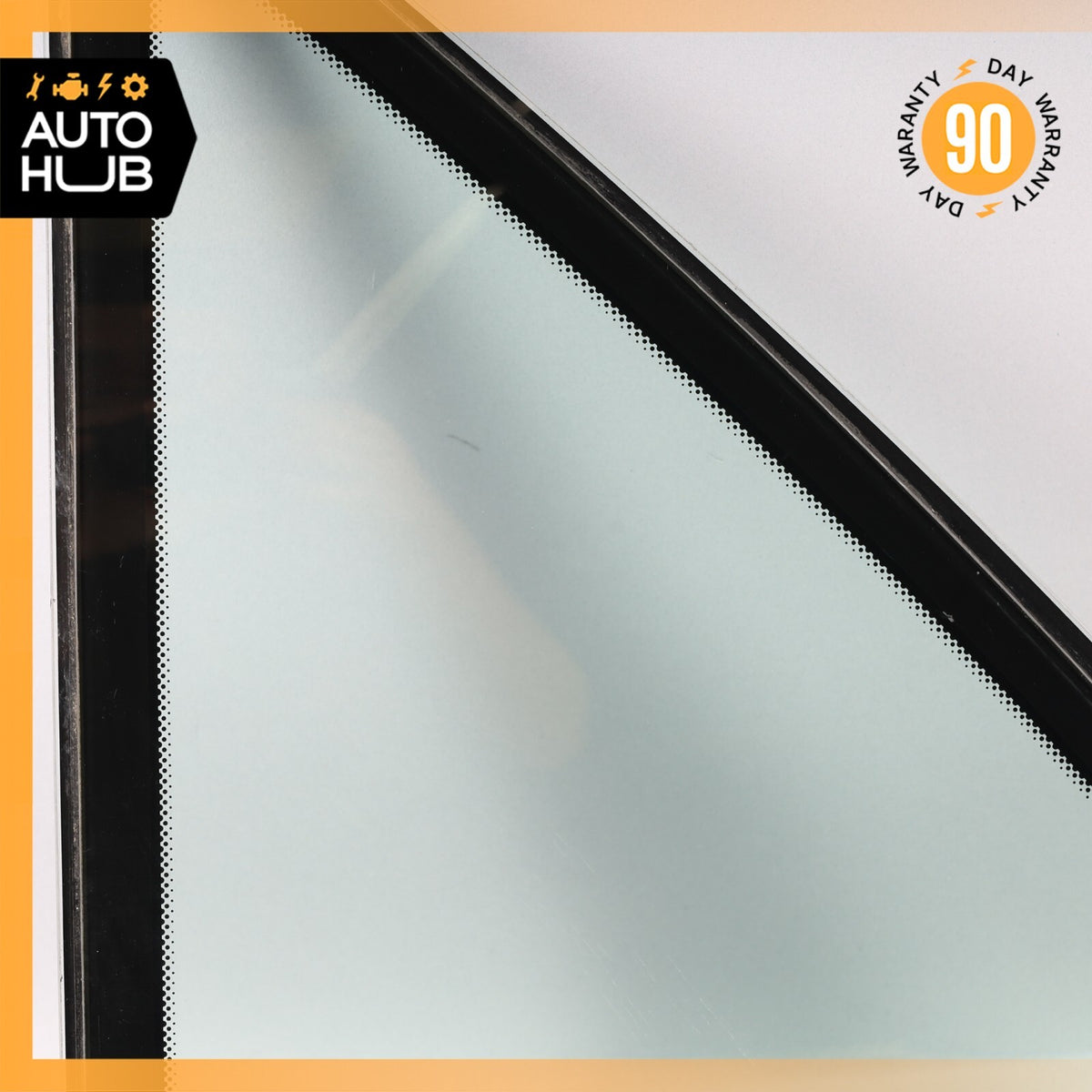 92-99 Mercedes W140 300SD 400SEL Quarter Window Glass Rear Left Driver Side OEM - photo 3
