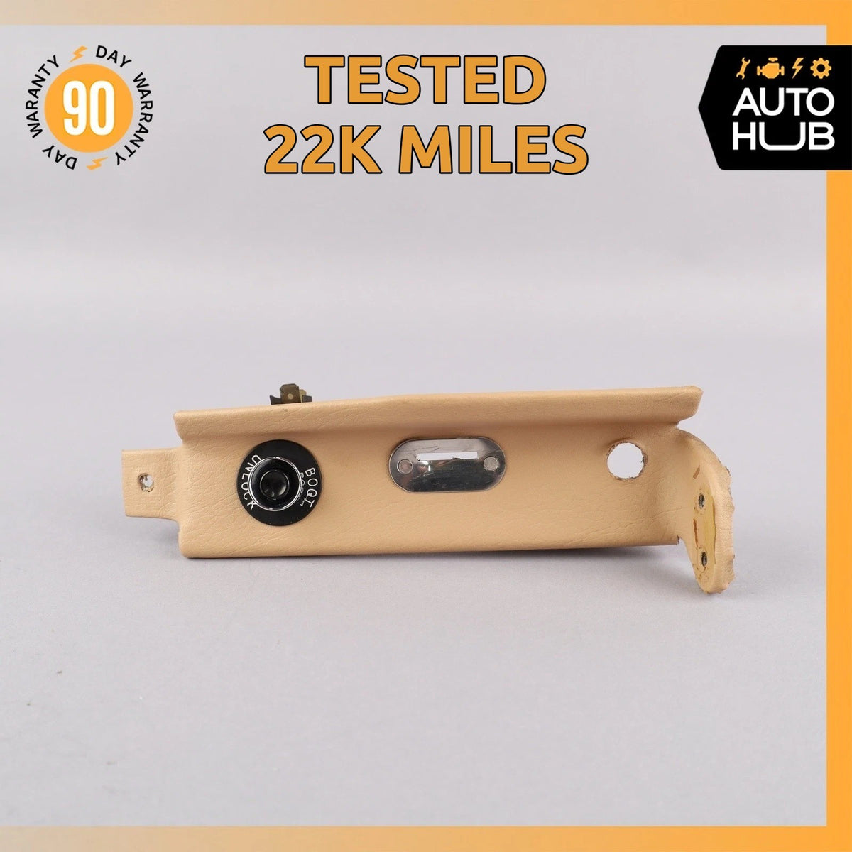 Rolls Royce Silver Spirit Trunk Lid Unlock Button Switch w/ Trim UD17337 OEM 22k - photo 1