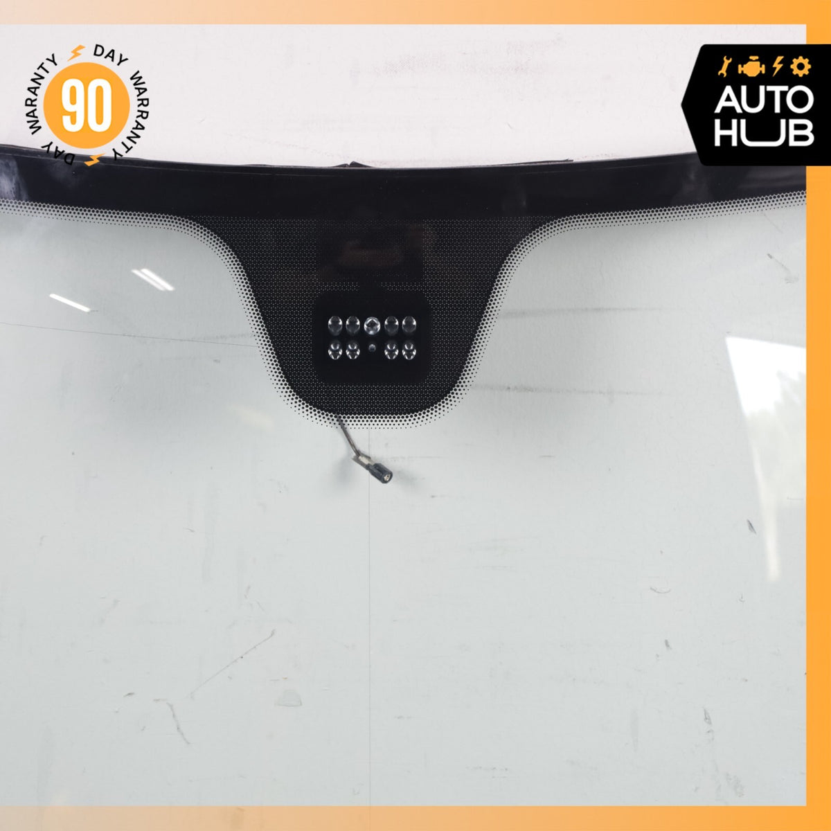 09-12 Mercedes R230 SL550 SL600 SL63 Front Windshield Wind Shield Glass OEM 62k - photo 3