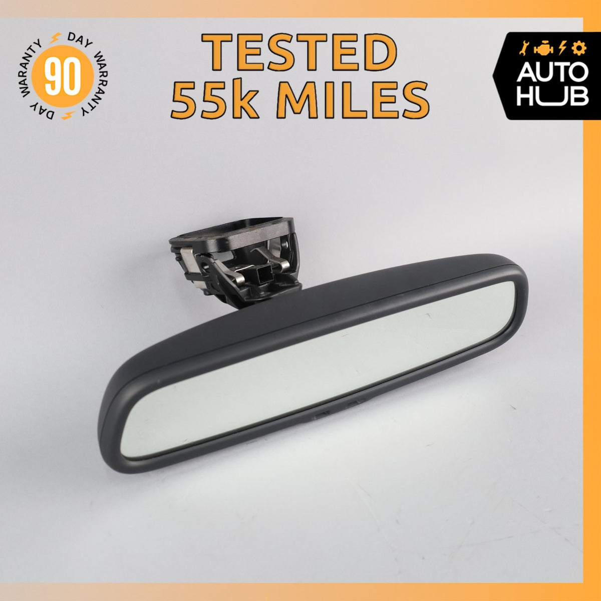 03-18 Bentley Continental GTC GT Interior Rear View Mirror Black OEM 55k - photo 1