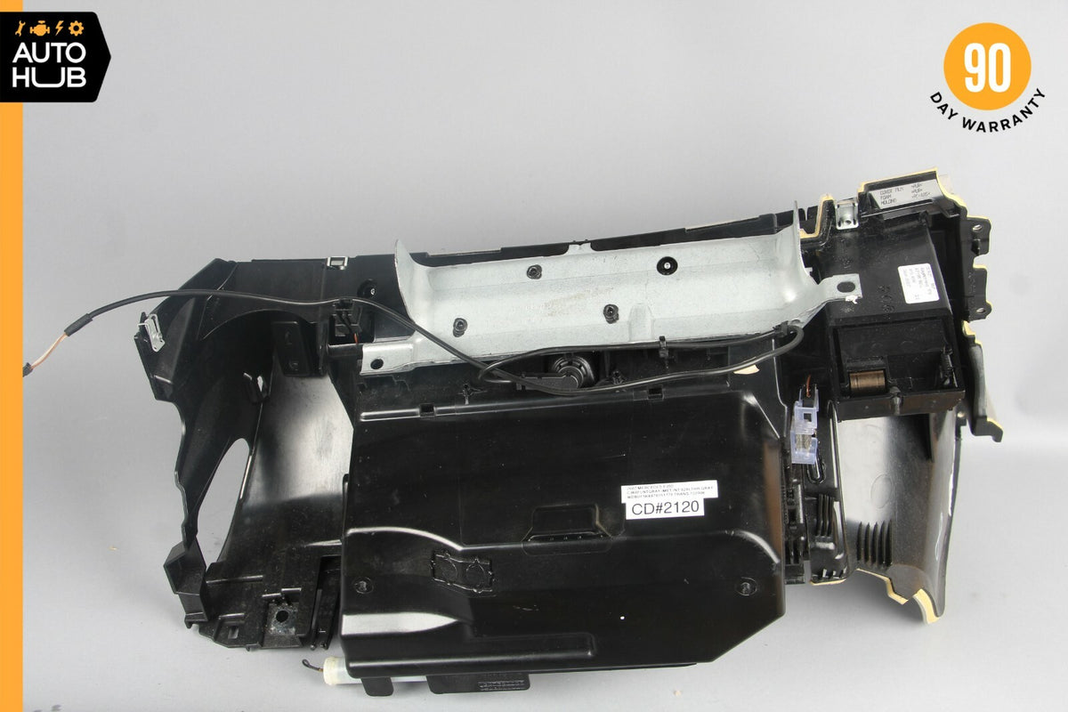 07-09 Mercedes W211 E350 E550 Dashboard Glove Box Storage Compartment Gray OEM - photo 10