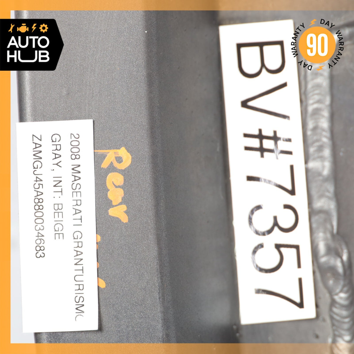 08-18 Maserati GranTurismo M145 Rear Bumper Reinforcement Impact Bar OEM 76k - photo 16
