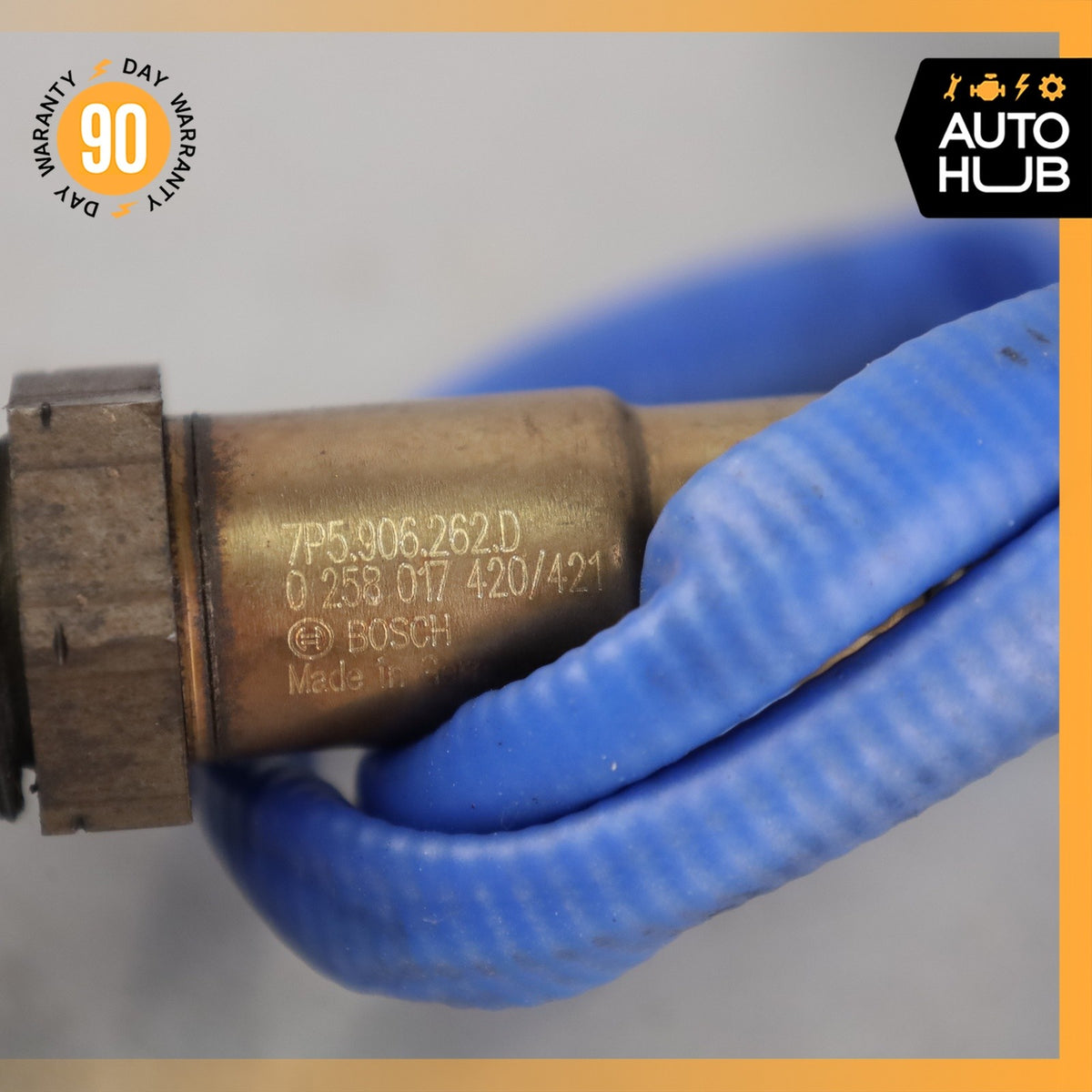 11-18 Porsche Cayenne 958 Turbo 4.8L Oxygen O2 Sensor Lambda Set of 4 OEM - photo 17