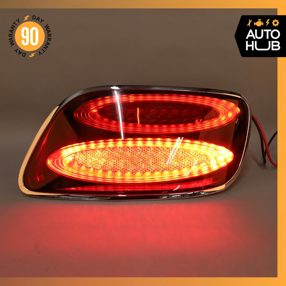 13-18 Bentley Continental GTC GT Right LED Tail Light Lamp 3W3945096S OEM 49k - photo 3