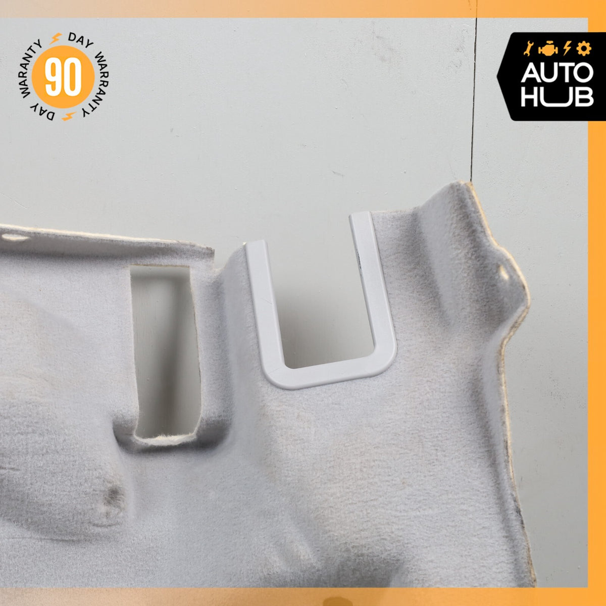 90-02 Mercedes R129 SL500 SL320 Trunk Carpet Fuel Tank Lining Molding Cover OEM - photo 6