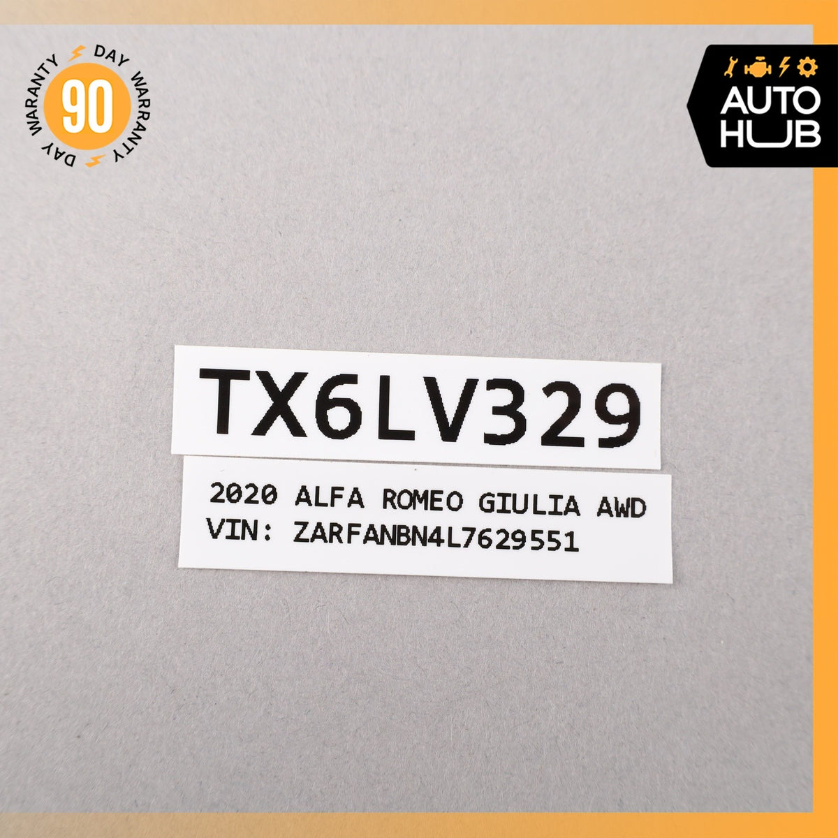 17-23 Alfa Romeo 952 Giulia 949 Stelvio Active Lane Assist Front Camera OEM 49k - photo 10