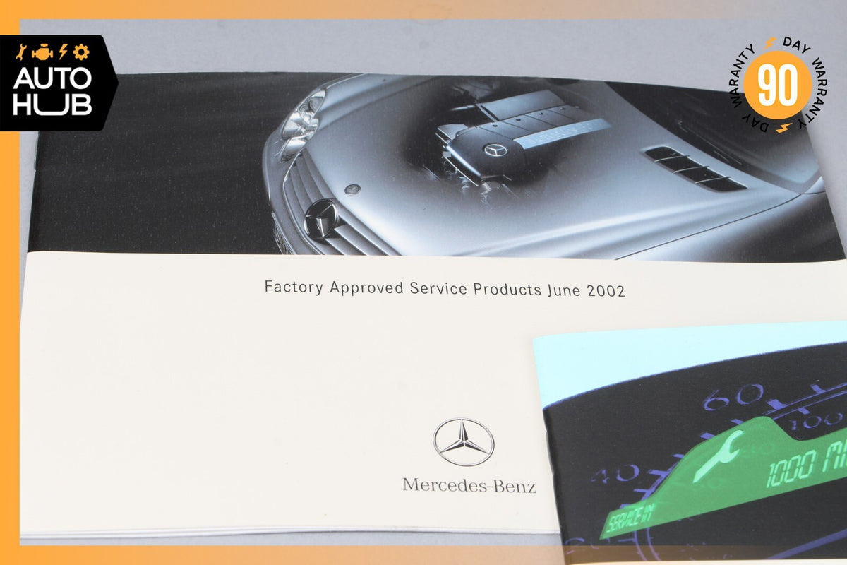 2003 Mercedes-Benz W163 ML500 Owner's Manual Book Assembly OEM - photo 7
