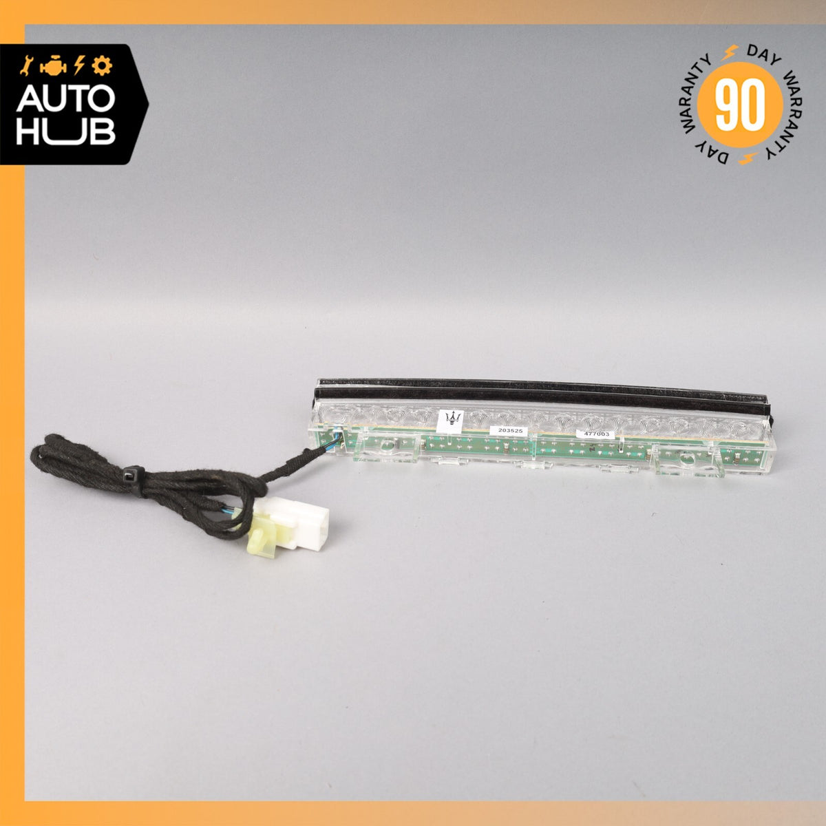 03-19 Maserati Quattroporte GranTurismo S 3rd Third Brake Stop Light Lamp OEM - photo 10
