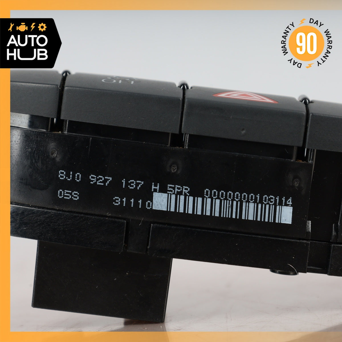 11-15 Audi 8J TT ESP Hazard Spoiler Button Switch Control OEM - photo 9