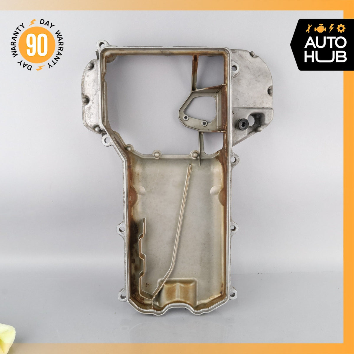 01-02 Mercedes W220 S600 CL600 V12 Engine Upper Oil Pan 1370140602 OEM - photo 8