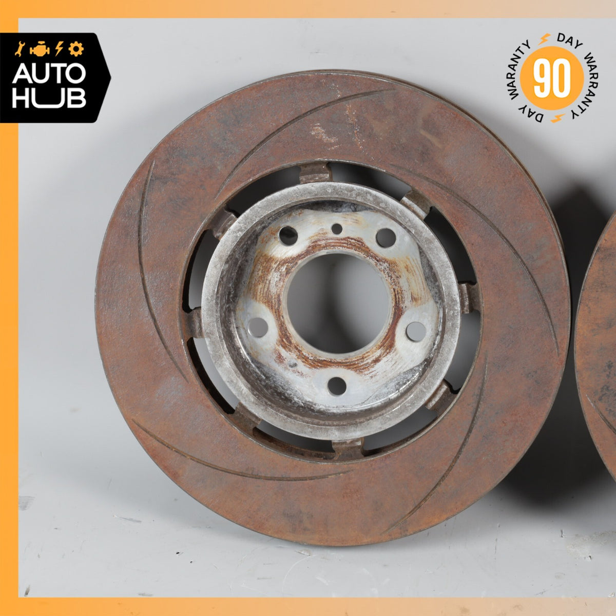 17-24 Aston Martin DB11 Vantage Rear Brake Rotors Disc Left & Right Set OEM - photo 8