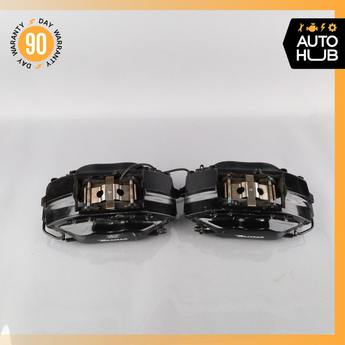 02-07 Maserati M138 Coupe 4200 Front Left & Right Brake Caliper Calipers Set OEM - photo 6